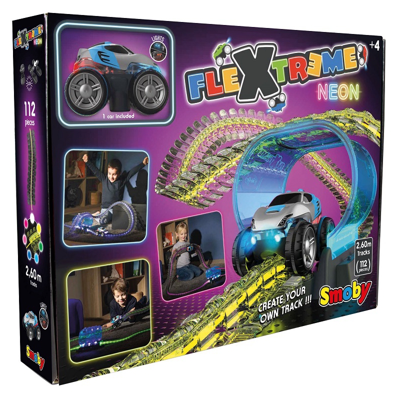 Neoninis automobilio takelis - Flextreme SMOBY